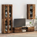 vidaXL Holzschrank mit Speicher Altholz 50 x 29 x 100 cm Holzwerkstoff