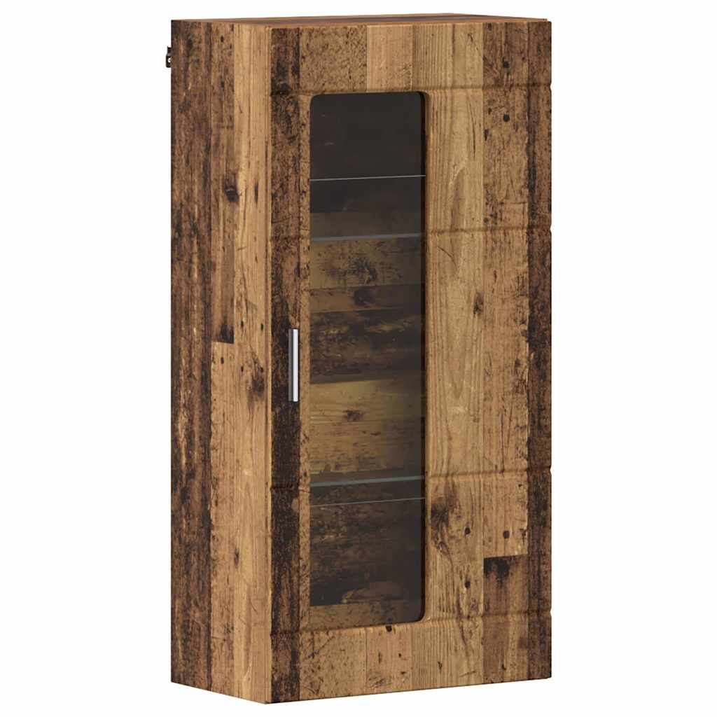 vidaXL Holzschrank mit Speicher Altholz 50 x 29 x 100 cm Holzwerkstoff