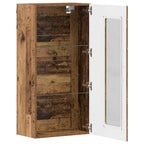 vidaXL Holzschrank mit Speicher Altholz 50 x 29 x 100 cm Holzwerkstoff