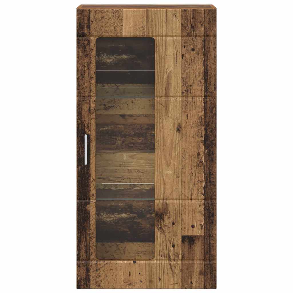 vidaXL Holzschrank mit Speicher Altholz 50 x 29 x 100 cm Holzwerkstoff