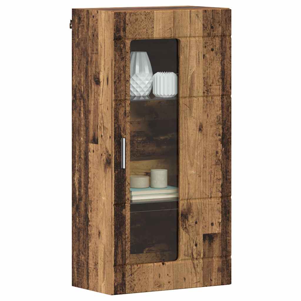 vidaXL Holzschrank mit Speicher Altholz 50 x 29 x 100 cm Holzwerkstoff