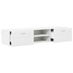 vidaXL Holzschrank mit Schubladen Weiß 150 x 39 x 30 cm Holzwerkstoff