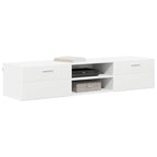 vidaXL Holzschrank mit Schubladen Weiß 150 x 39 x 30 cm Holzwerkstoff