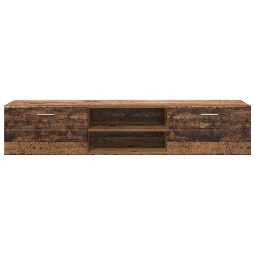 vidaXL Holzschrank Wandmontiert Altholz 150 x 39 x 30 cm Holzwerkstoff