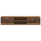 vidaXL Holzschrank Wandmontiert Altholz 150 x 39 x 30 cm Holzwerkstoff