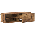 vidaXL Holzschrank Altholz 100,5 x 39 x 30 cm Holzwerkstoff