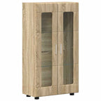 vidaXL Sideboard FLORIN Sonoma-Eiche 55,5 x 29 x 100 cm Holzwerkstoff