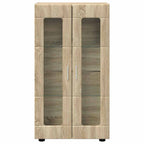 vidaXL Sideboard FLORIN Sonoma-Eiche 55,5 x 29 x 100 cm Holzwerkstoff