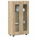 vidaXL Sideboard FLORIN Sonoma-Eiche 55,5 x 29 x 100 cm Holzwerkstoff