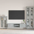 vidaXL Sideboard FLORIN Beton Grau 55,5 x 29 x 100 cm Holzwerkstoff