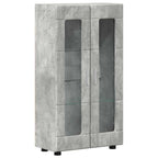 vidaXL Sideboard FLORIN Beton Grau 55,5 x 29 x 100 cm Holzwerkstoff