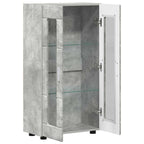 vidaXL Sideboard FLORIN Beton Grau 55,5 x 29 x 100 cm Holzwerkstoff