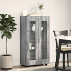 vidaXL Sideboard FLORIN Graues Sonoma 55,5 x 29 x 100 cm Holzwerkstoff