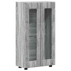 vidaXL Sideboard FLORIN Graues Sonoma 55,5 x 29 x 100 cm Holzwerkstoff