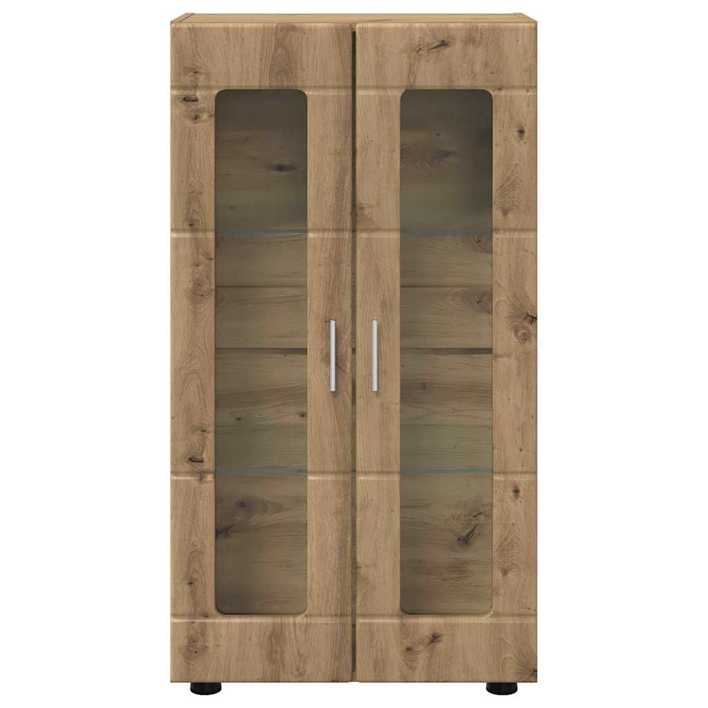vidaXL Sideboard FLORIN Artisan-Eiche 55,5 x 29 x 100 cm Holzwerkstoff
