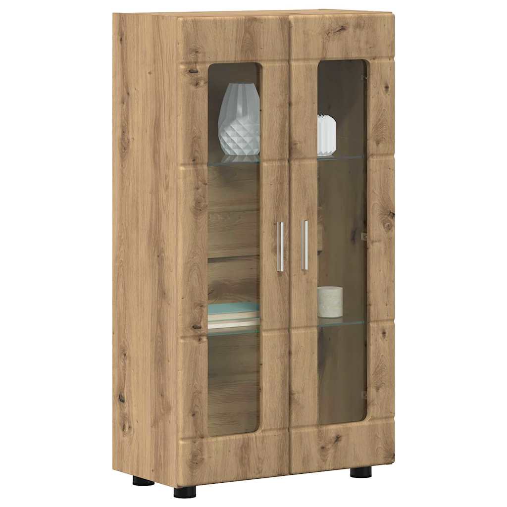 vidaXL Sideboard FLORIN Artisan-Eiche 55,5 x 29 x 100 cm Holzwerkstoff