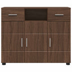 vidaXL Holzschrank mit Speicher Braun Eichen-Optik 88,5 x 30,5 x 73 cm