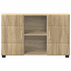 vidaXL Sideboard mit Regal FLORIN Sonoma-Eiche 88,5 x 30,5 x 55,5 cm