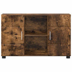 vidaXL Sideboard FLORIN Geräucherte Eiche 88,5 x 30,5 x 55,5 cm