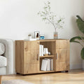 vidaXL Sideboard mit Regal FLORIN Artisan-Eiche 88,5 x 30,5 x 55,5 cm