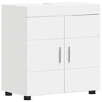 vidaXL Badezimmerschrank-Set TULUM Weiß 60 x 34 x 63 cm Holzwerkstoff