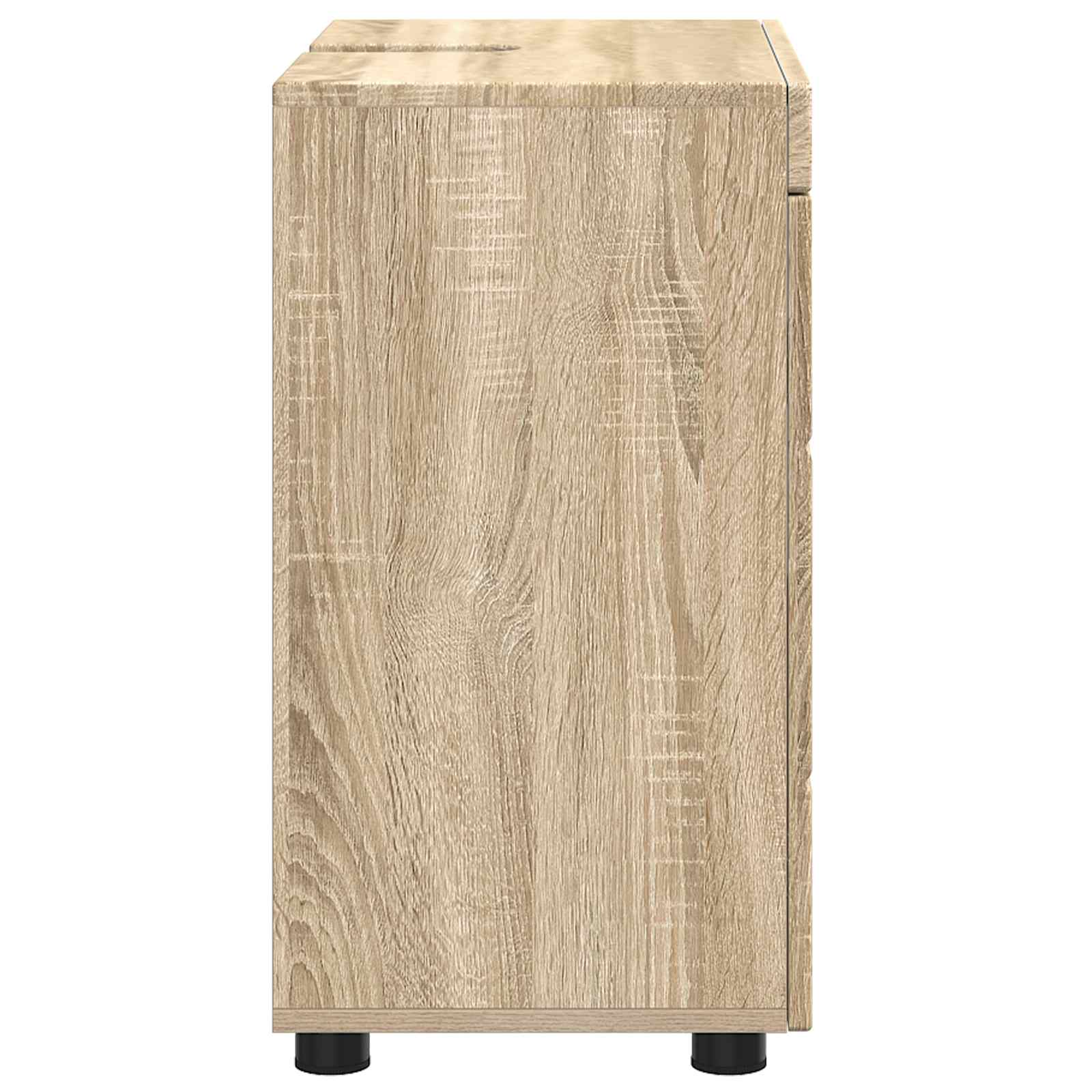vidaXL Badezimmerschrank-Set TULUM Sonoma-Eiche 60 x 34 x 63 cm