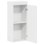 vidaXL Badezimmer-Wandschrank mit Regal TULUM Weiß 37 x 24,5 x 86 cm