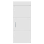 vidaXL Badezimmer-Wandschrank mit Regal TULUM Weiß 37 x 24,5 x 86 cm