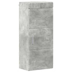 vidaXL Badezimmer-Wandschrank TULUM Beton Grau 37 x 24,5 x 86 cm