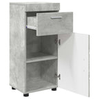 vidaXL Badezimmerschrank-Set TULUM Beton Grau 37 x 31,5 x 82 cm
