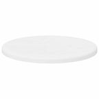 vidaXL Tischplatte Weiß Ø 30 x 1,5 cm Holzwerkstoff