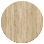 vidaXL Tischplatte Sonoma-Eiche Ø 30 x 1,5 cm Holzwerkstoff
