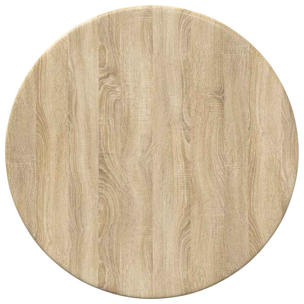vidaXL Tischplatte Sonoma-Eiche Ø 30 x 1,5 cm Holzwerkstoff