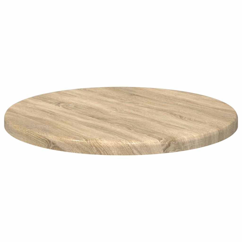 vidaXL Tischplatte Sonoma-Eiche Ø 30 x 1,5 cm Holzwerkstoff