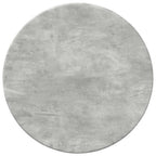 vidaXL Tischplatte Betongrau Ø 30 x 1,5 cm Holzwerkstoff