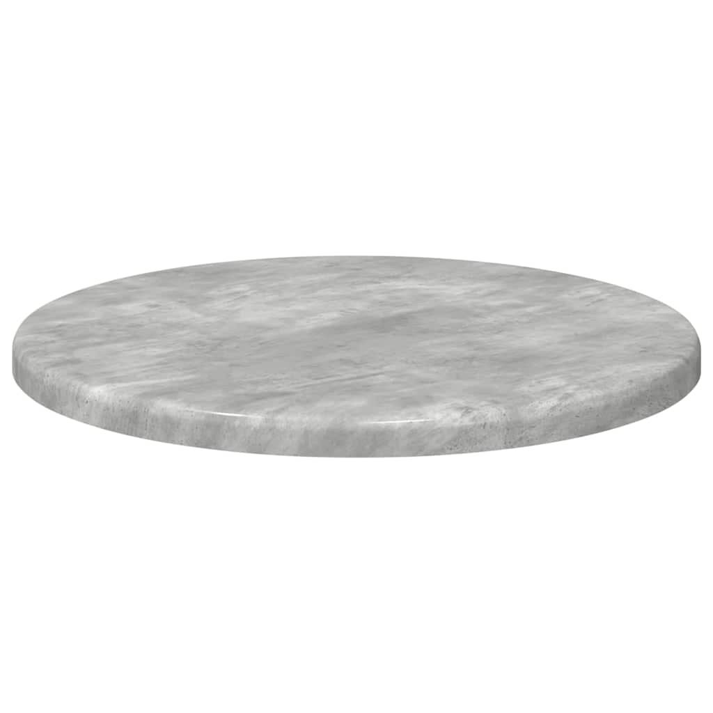 vidaXL Tischplatte Betongrau Ø 30 x 1,5 cm Holzwerkstoff