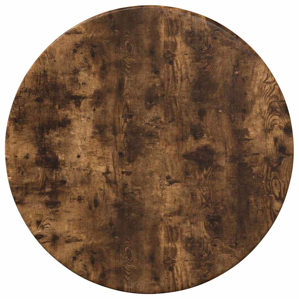 vidaXL Tischplatte Räuchereiche Ø 30 x 1,5 cm Holzwerkstoff