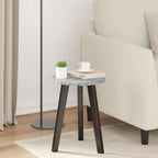 vidaXL Tischplatte Graues Sonoma Ø 30 x 1,5 cm Holzwerkstoff