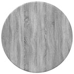 vidaXL Tischplatte Graues Sonoma Ø 30 x 1,5 cm Holzwerkstoff