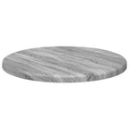 vidaXL Tischplatte Graues Sonoma Ø 30 x 1,5 cm Holzwerkstoff