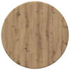 vidaXL Tischplatte Artisan-Eiche Ø 30 x 1,5 cm Holzwerkstoff