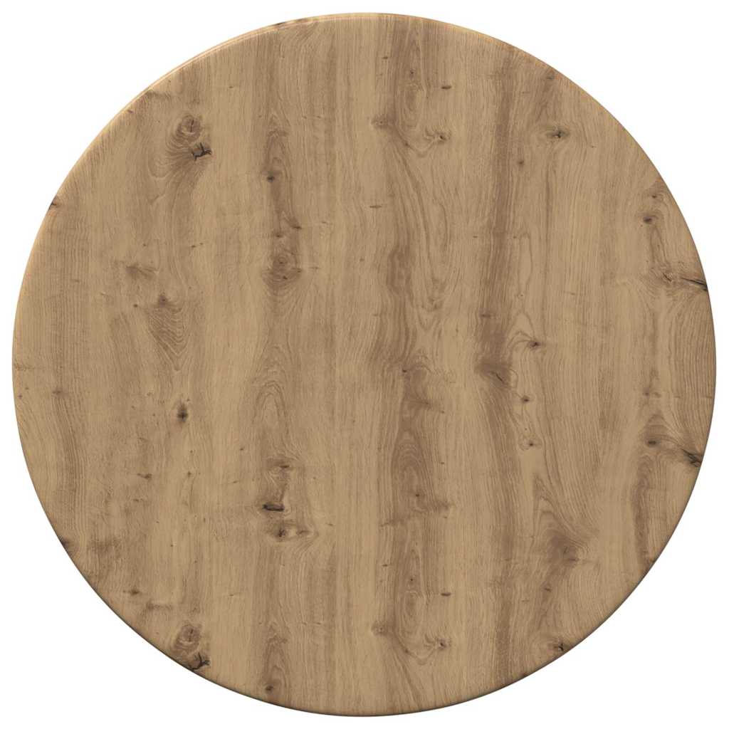 vidaXL Tischplatte Artisan-Eiche Ø 30 x 1,5 cm Holzwerkstoff