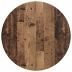 vidaXL Tischplatte Altholz Ø 70 x 1,5 cm Holzwerkstoff