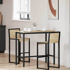 vidaXL Tisch Sonoma-Eiche 100 x 50 x 90,5 cm Ingenieure Holz und Stahl