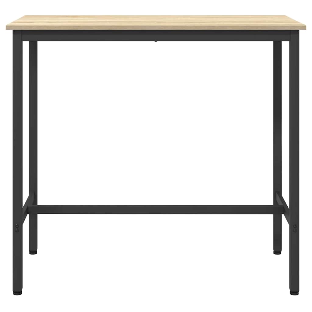 vidaXL Tisch Sonoma-Eiche 100 x 50 x 90,5 cm Ingenieure Holz und Stahl