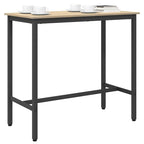 vidaXL Tisch Sonoma-Eiche 100 x 50 x 90,5 cm Ingenieure Holz und Stahl
