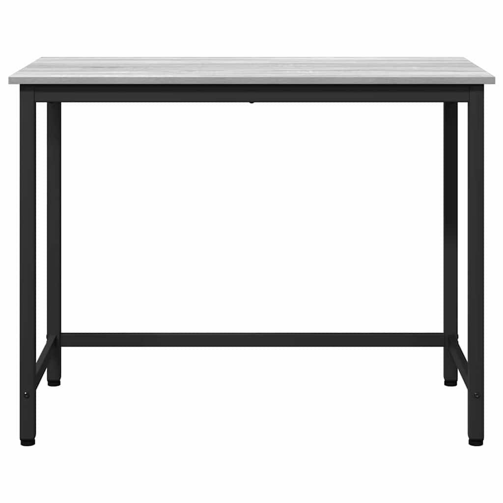 vidaXL Tisch Graues Sonoma 80 x 50 x 76,5 cm Ingenieure Holz und Stahl