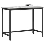 vidaXL Tisch Graues Sonoma 80 x 50 x 76,5 cm Ingenieure Holz und Stahl