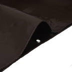vidaXL Plane 650g / m² Braun 2 x 3 m Canvas mit PVC-Beschichtung