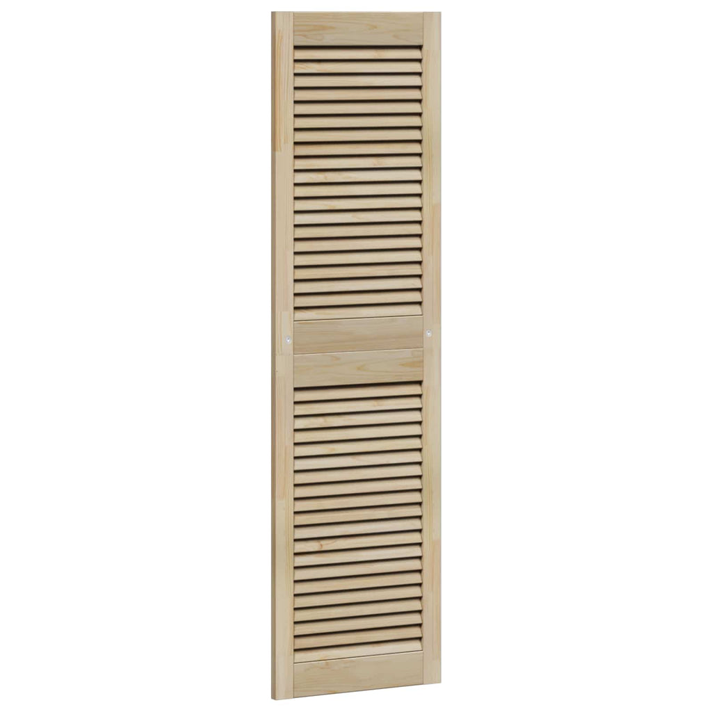 vidaXL Schranktür mit Tür 4 pcs Natur 140,5 x 2,1 x 39,5 cm